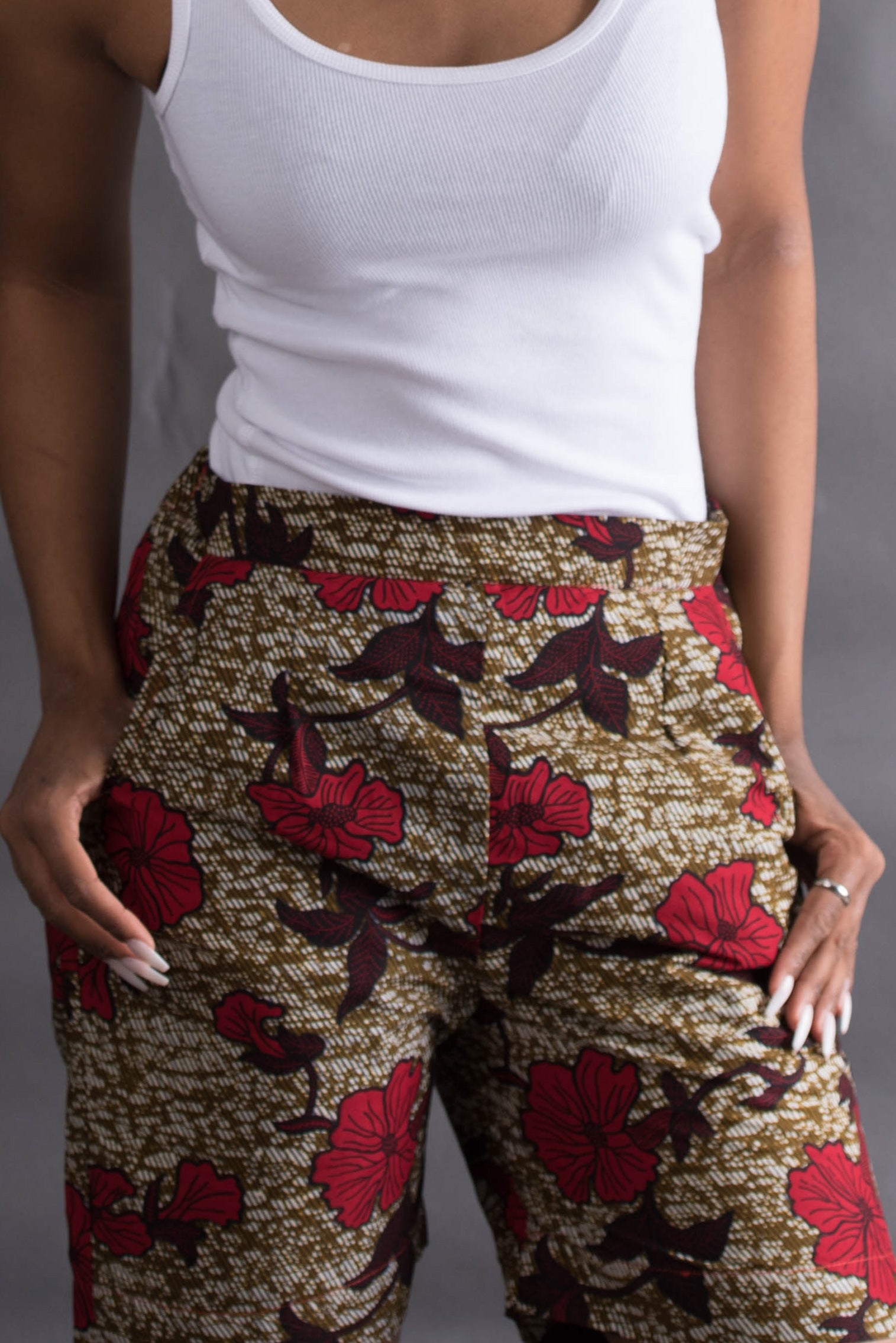 Buy Womens Shorts African Shorts Wax Print Shorts Ankara Shorts